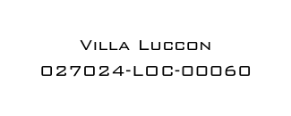 Villa Luccon 027024 LOC 00060